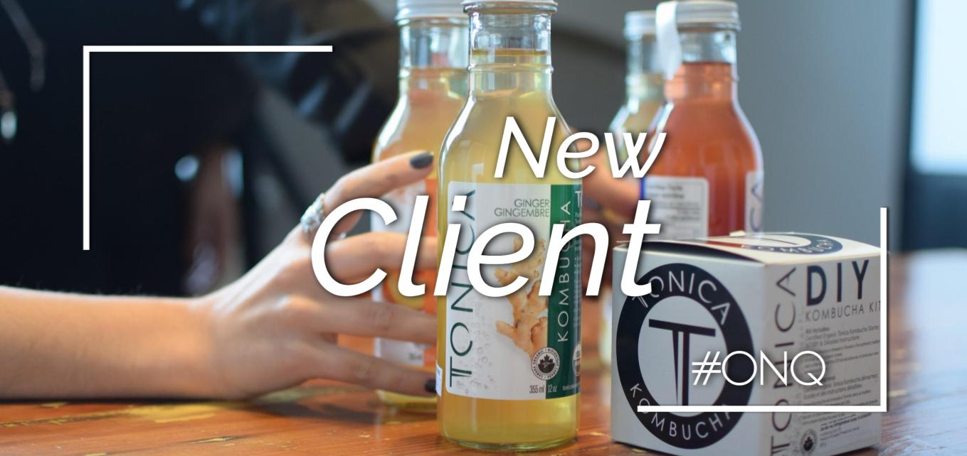 On Q Communications agency of record for Dragons’ Den alumni Tonica Kombucha