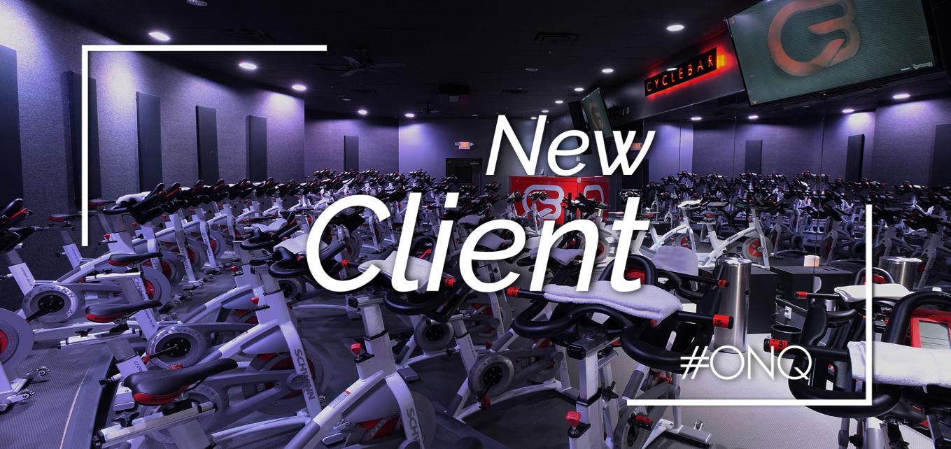 Premium indoor cycling studio, CycleBar Leaside, chooses On Q Communications for Canadian Launch